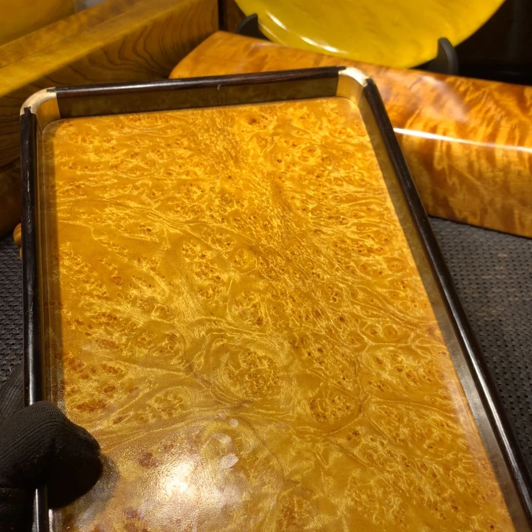 金丝楠~*~黄金樟茶盘