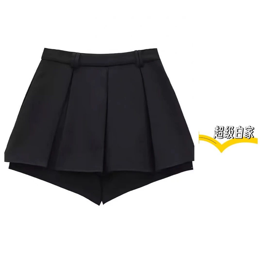 韩版显瘦百搭减龄气质A版裤裙111半身裙短裙