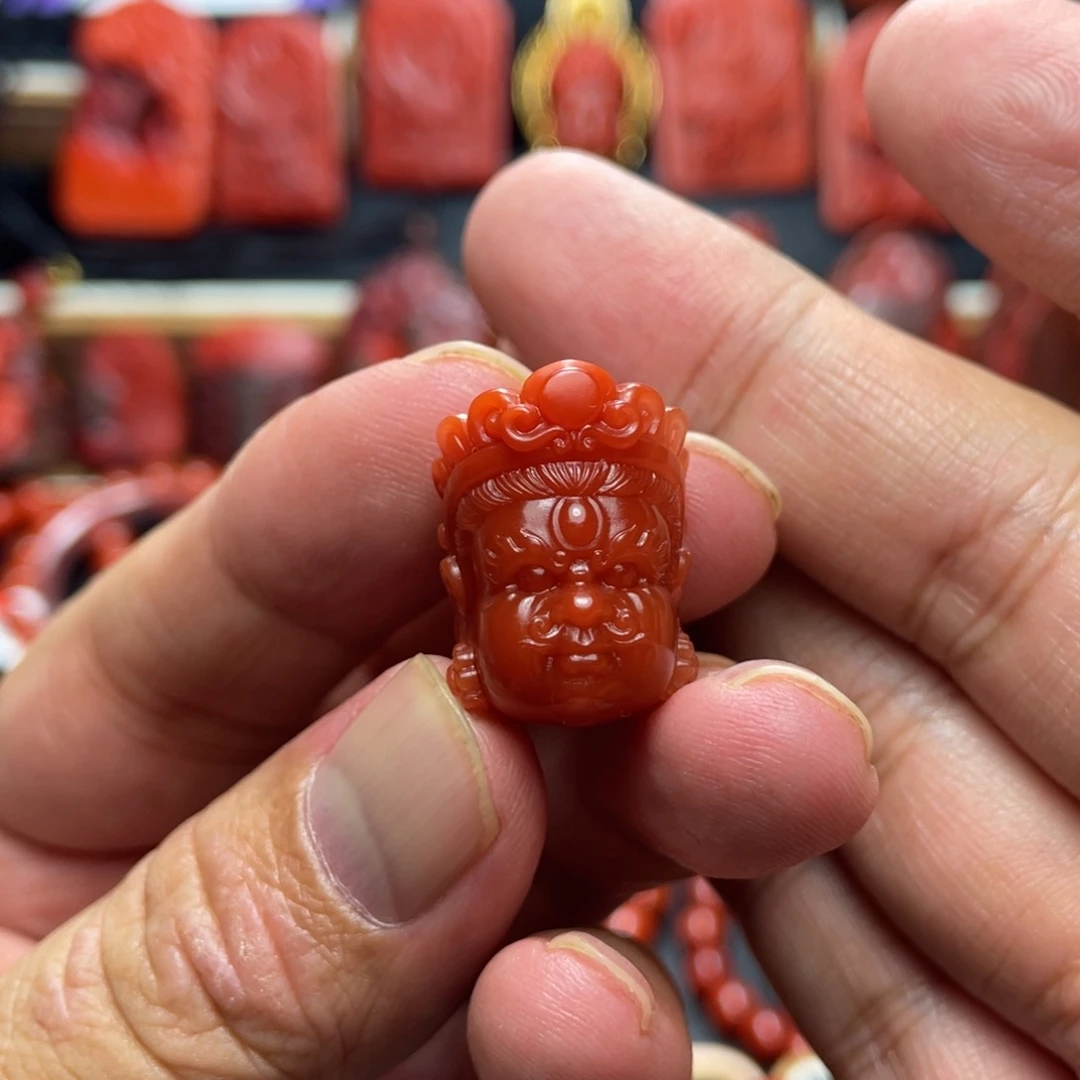千***寻南红玛瑙未镶嵌颈饰