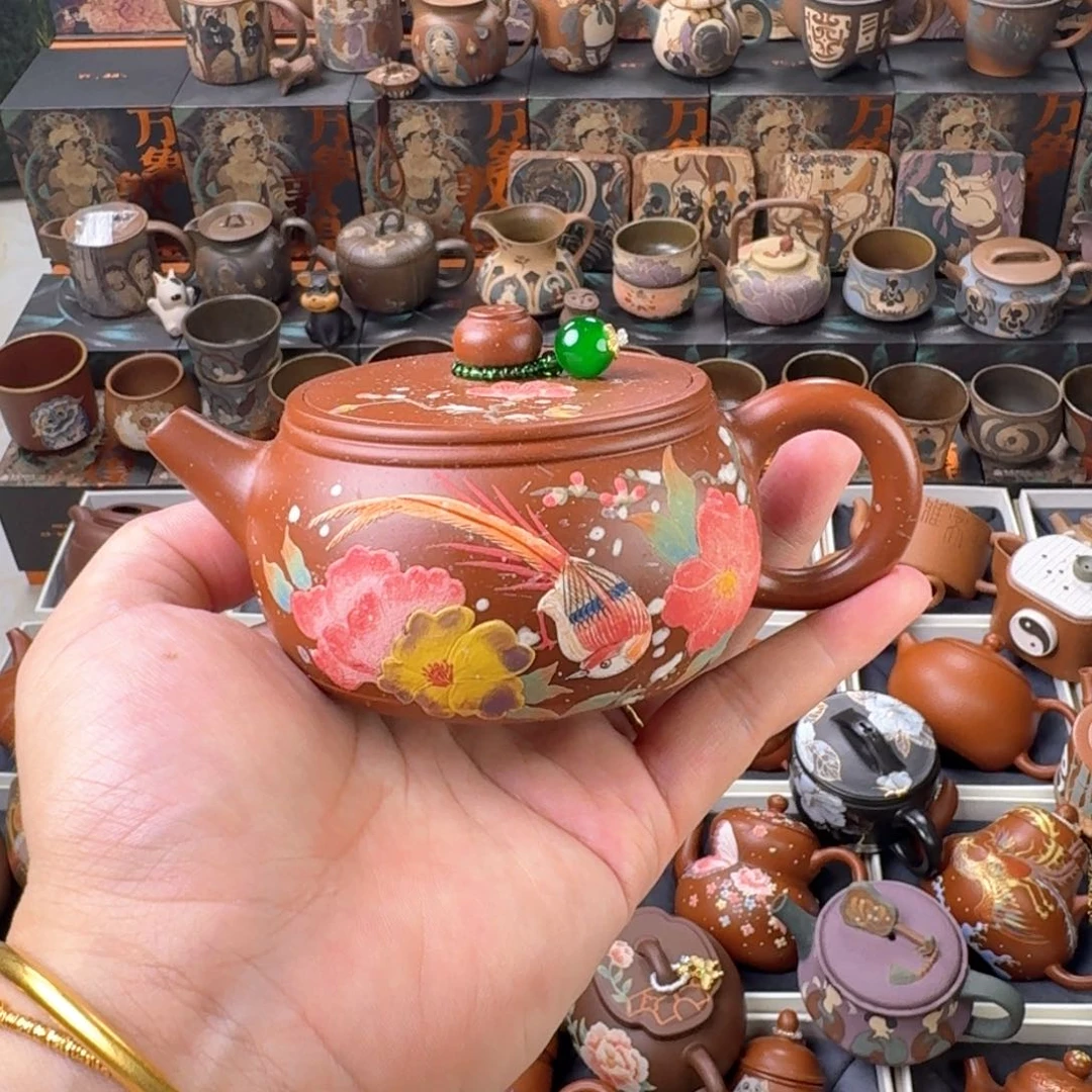 茶壶紫砂150cc原矿精工半手