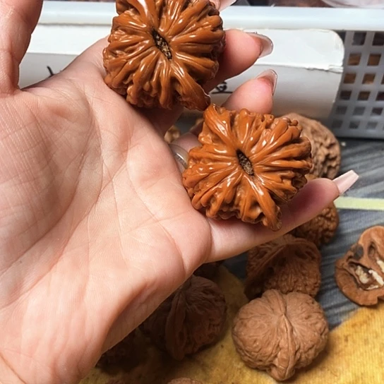 吊坠文玩核桃四座楼49