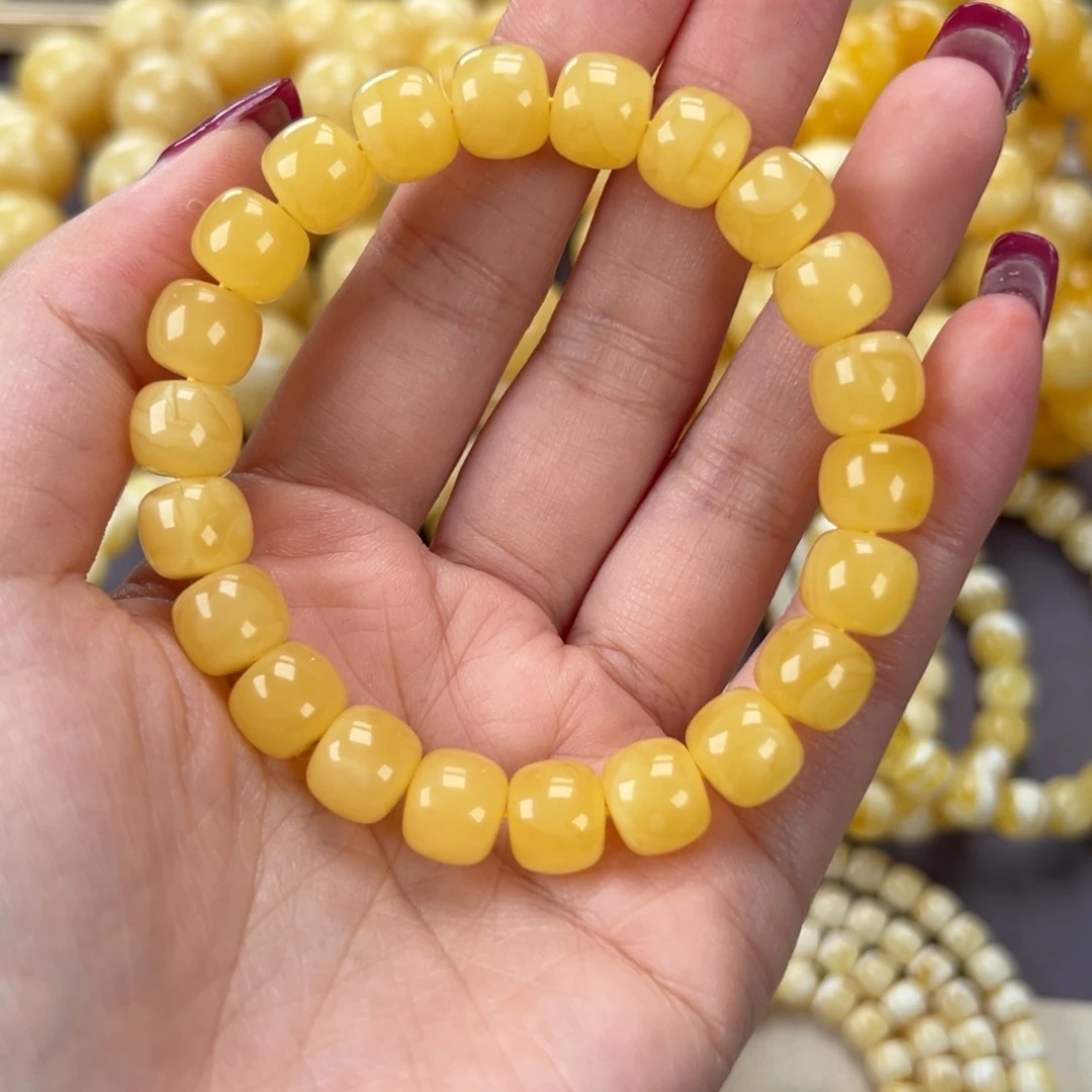 琥珀手链未镶嵌13.69老型