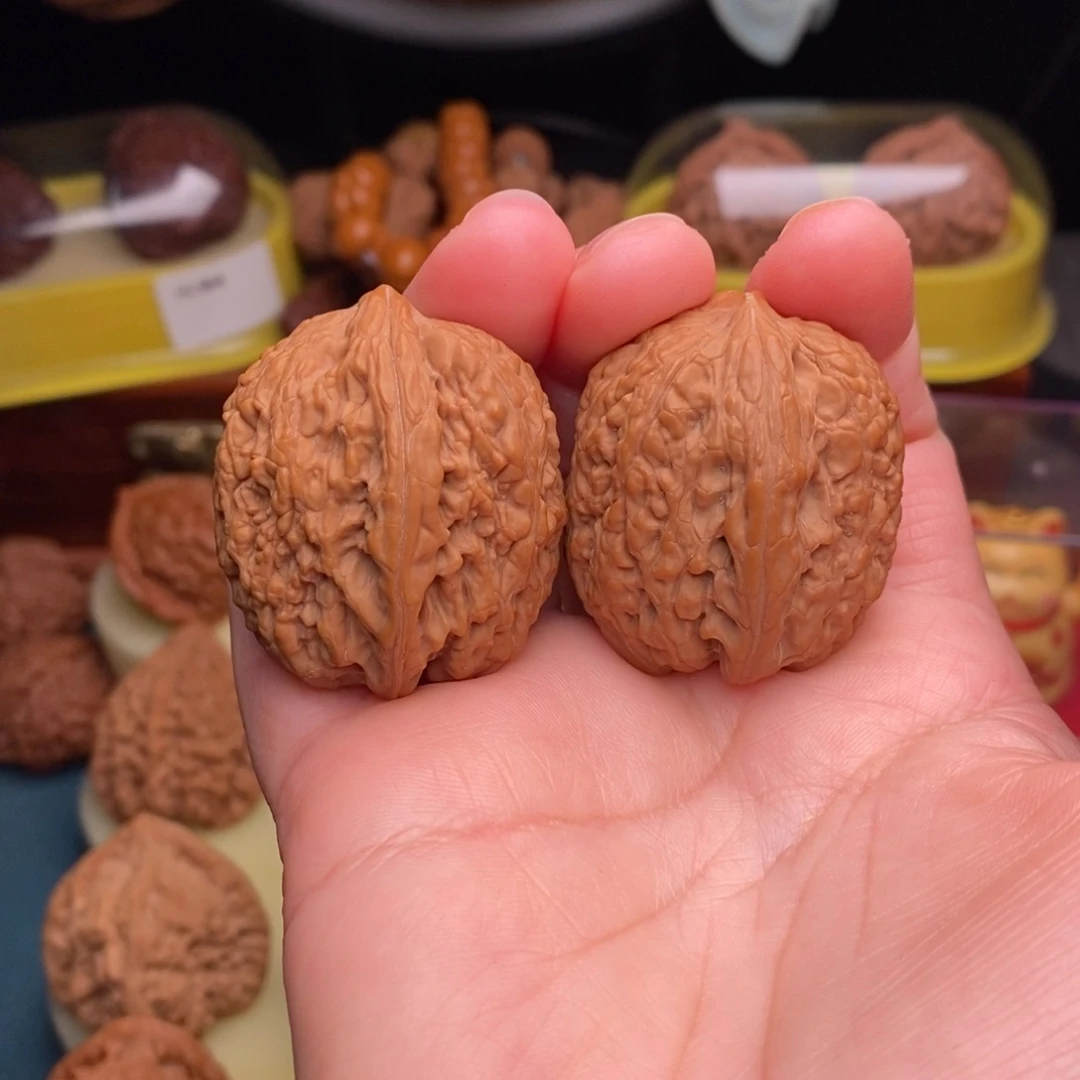 吊坠文玩核桃35滚石