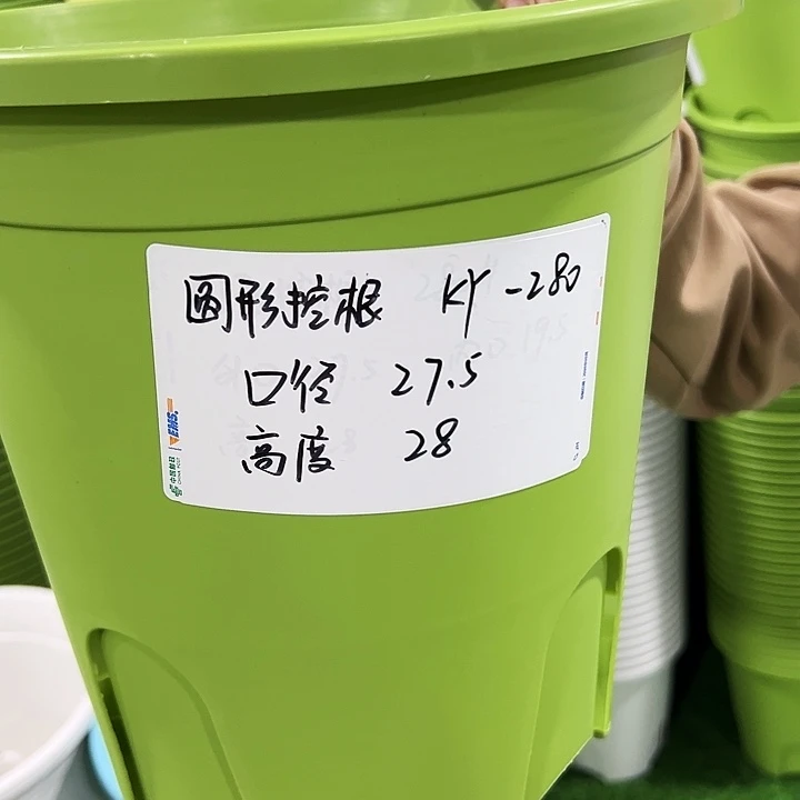 正品圆控口27高28混色带托5只