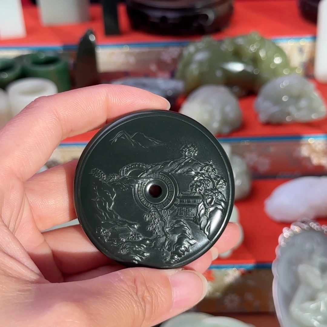 未镶嵌和田玉挂件