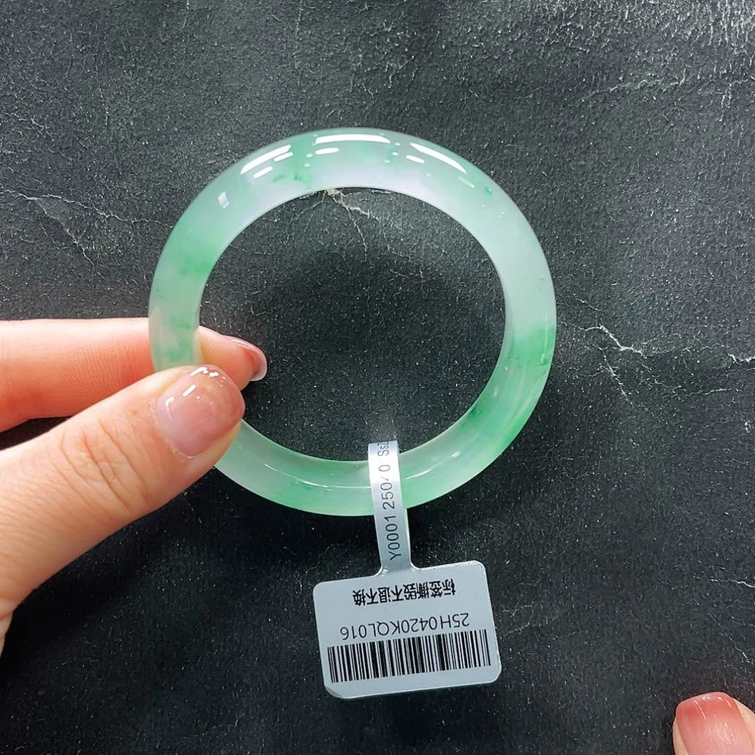 石英质玉手镯未镶嵌唐唐52.5