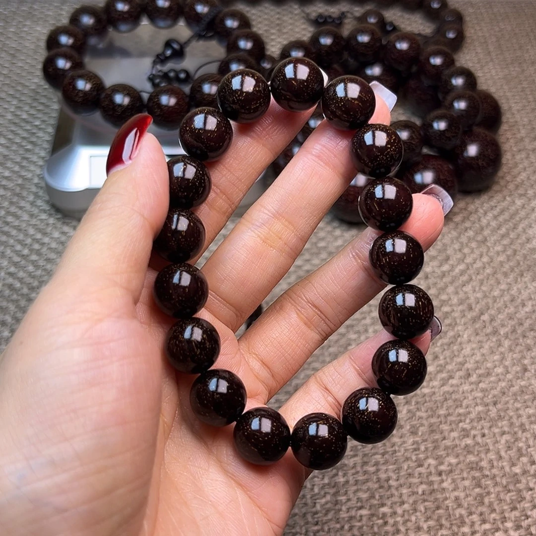 檀香紫檀（小叶紫檀）1.2 17颗满星