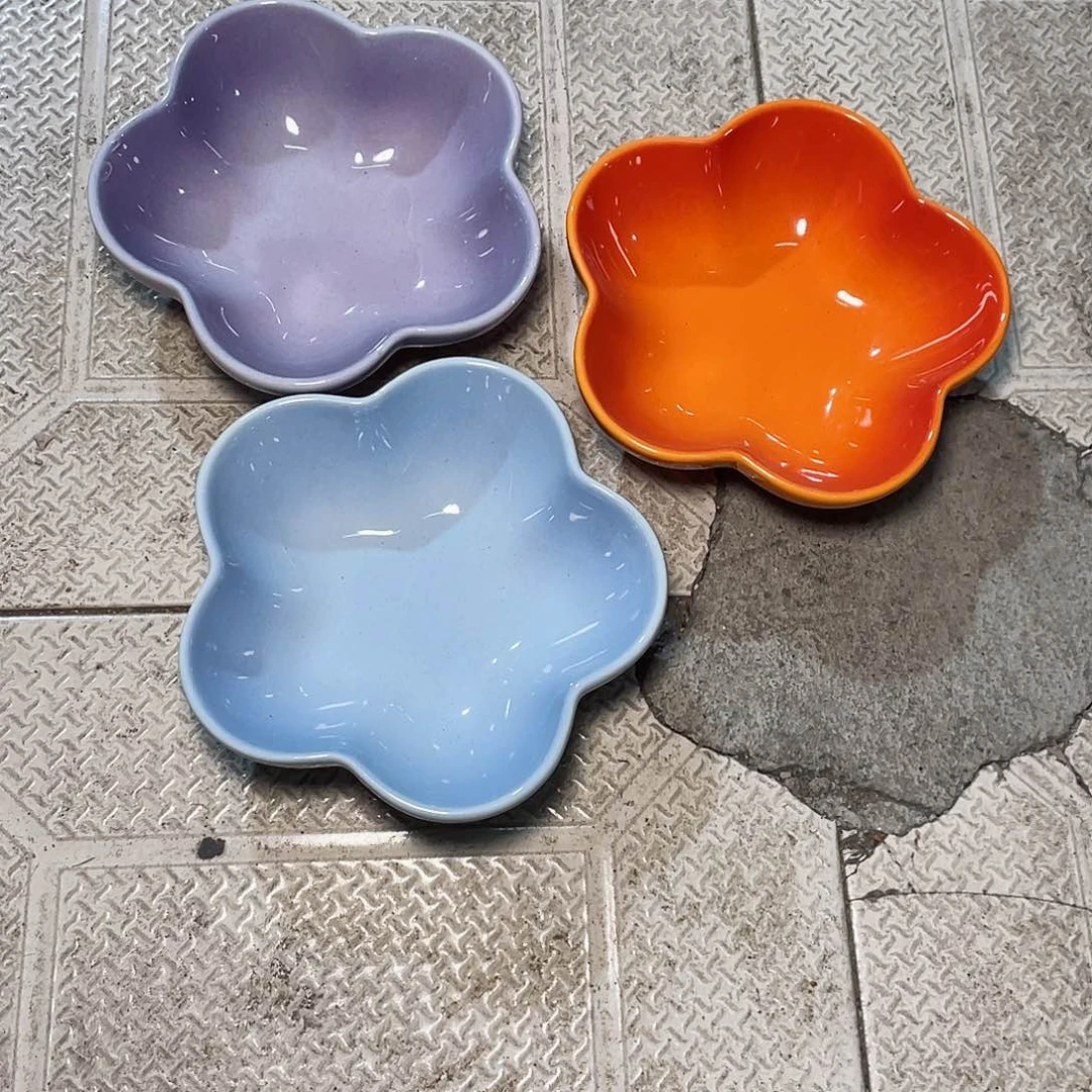 瓷片微瑕陶瓷餐具家用 两个