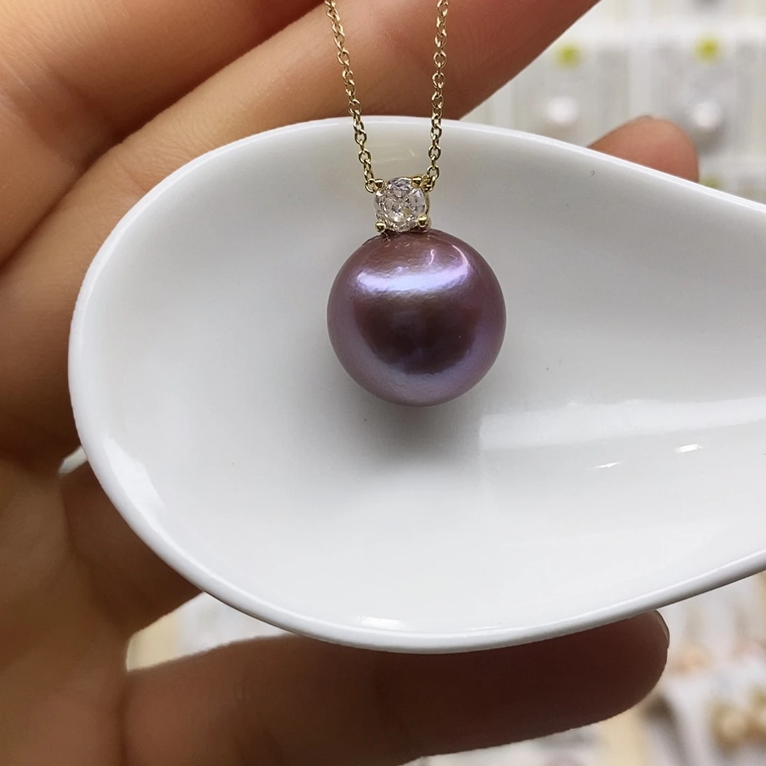 淡水珍珠颈饰合金