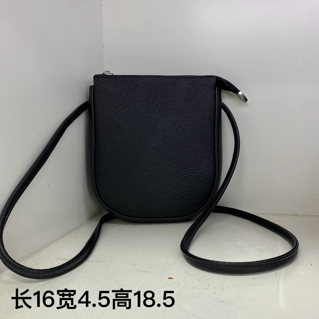 【头层牛皮】真皮女包单肩斜挎包半圆5039