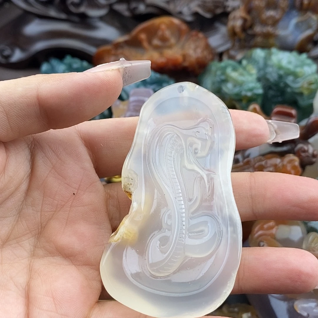玛瑙/玉髓未镶嵌颈饰