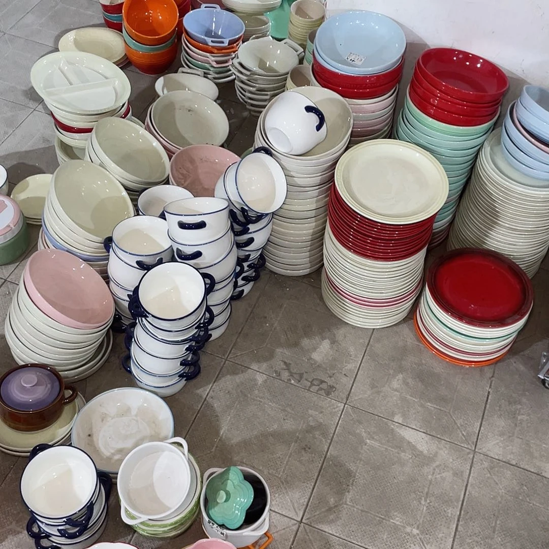 瓷片 微瑕陶瓷餐具家用 随机三个