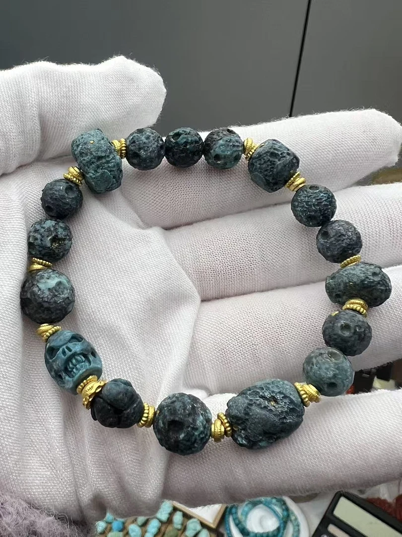 绿松石乌金系列 多宝单圈原创03