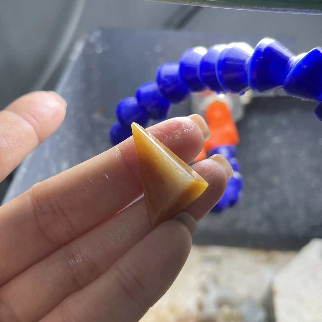 纯天然a货翡翠边角