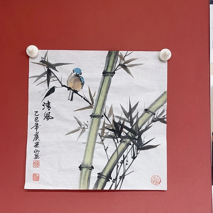 国画侯老师手绘作品