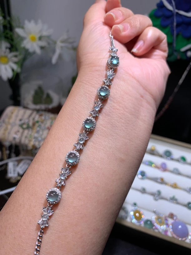 高冰双色糖果手链百搭