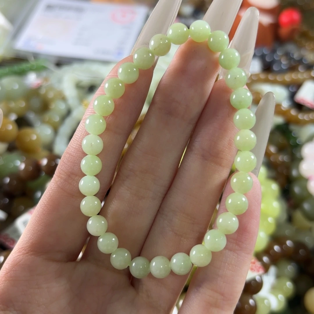 和田玉未镶嵌手链177