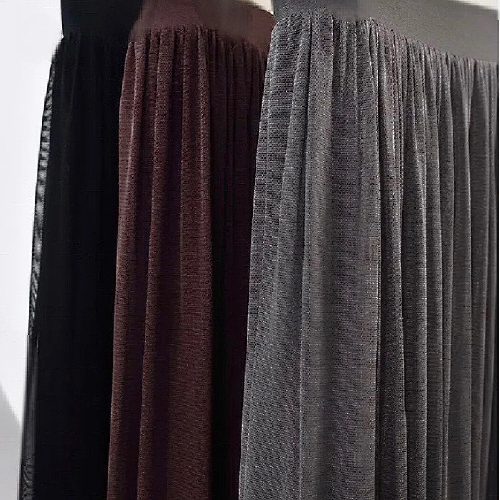 润泽丝绸 网眼丝半裙