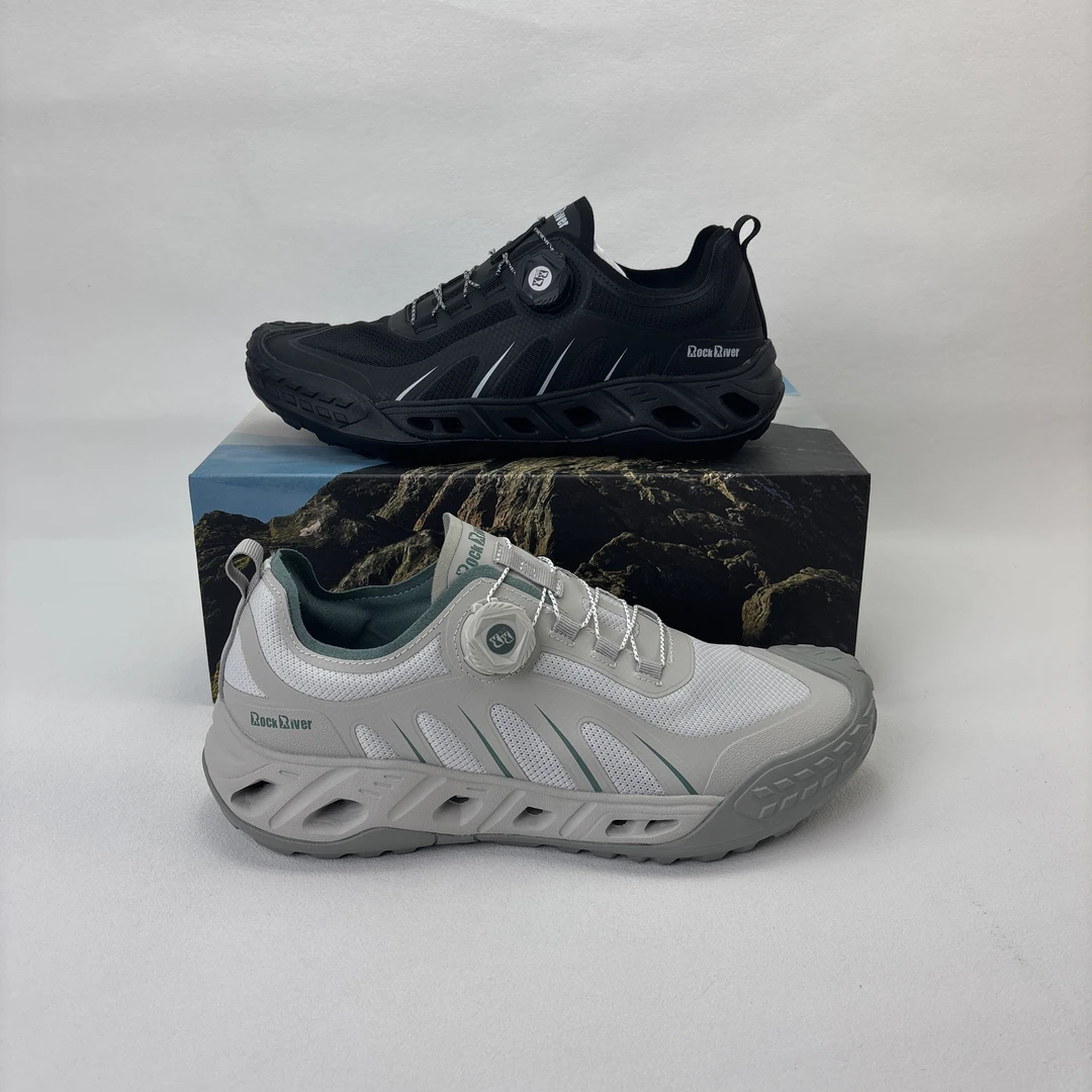 高端牛货夏季网面透气速干水陆两栖户外运动钓鱼徒步溯溪鞋男