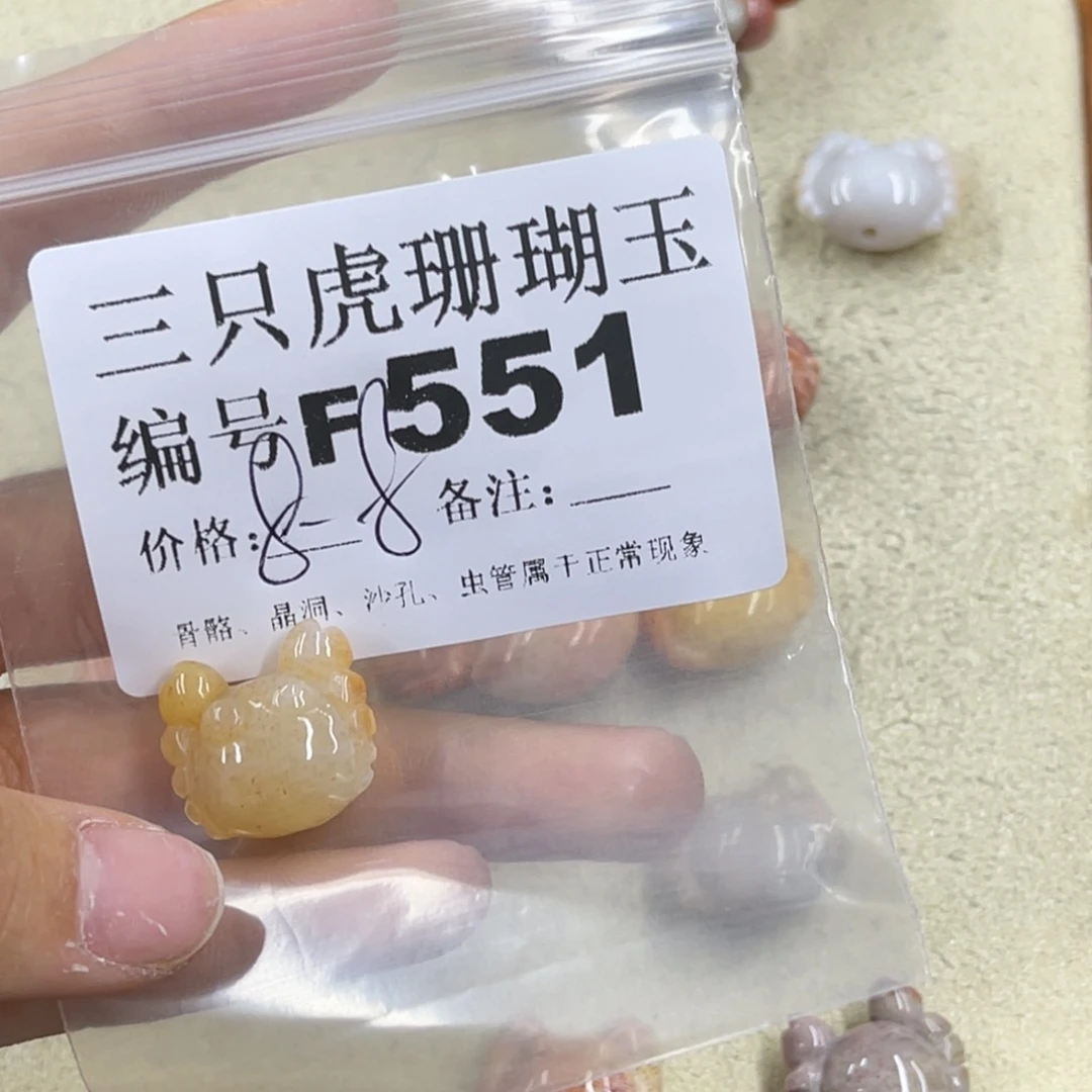一***萍未镶嵌h硅化珊瑚（珊瑚玉）