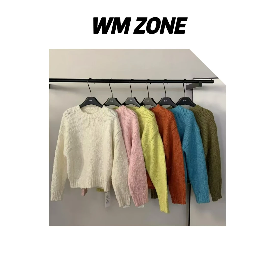 虎儿 3-2913 50251 多巴胺圆领套头毛衣