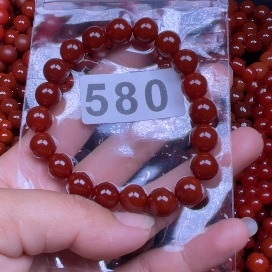 流***羊南红玛瑙未镶嵌手链