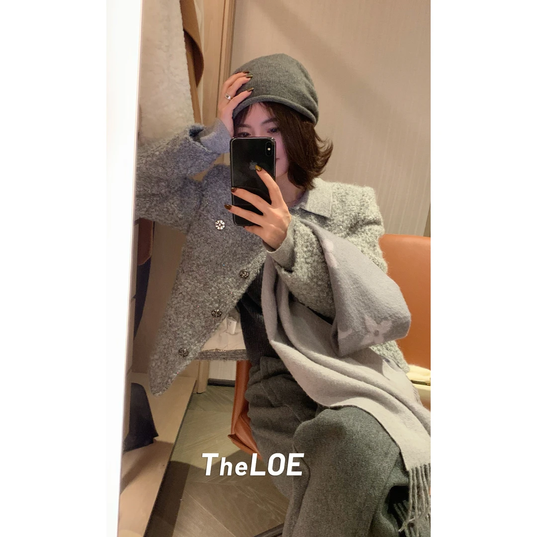 TheLOE/【阿尔巴卡马海高级感小香95白鹅】小香外套#09.06W-G6302