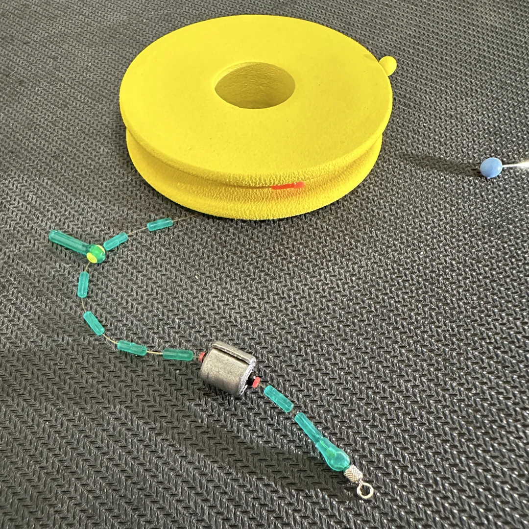 手工精绑东丽原丝 A90w 主线，加厚纯手工刻度铅，筛选高同心太空豆