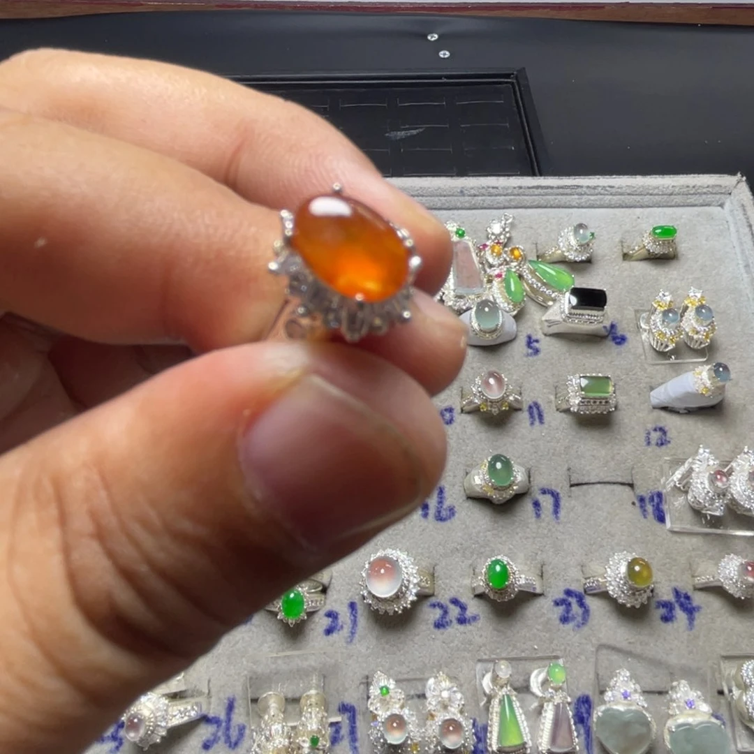 未镶嵌定制翡翠蛋面