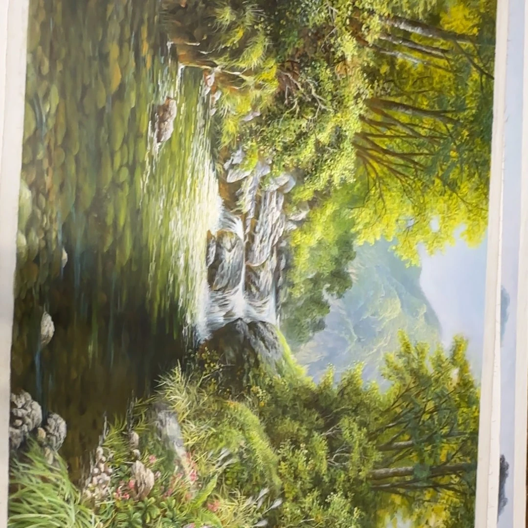 油画加油加油努力加油加油