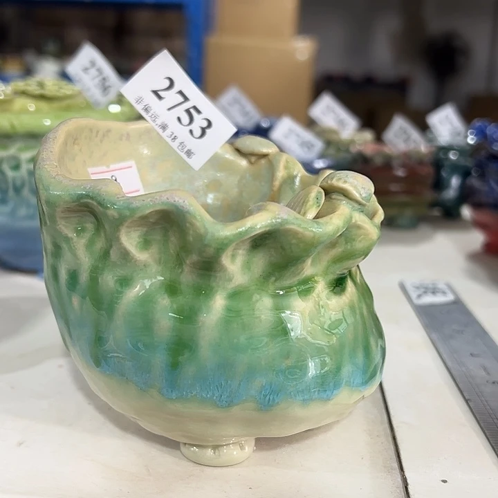 口9高7 手工花盆满30包邮