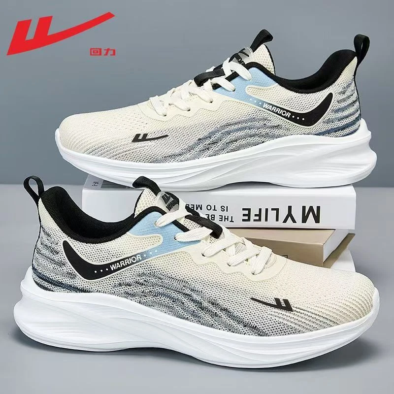 回力男鞋2025夏季新款百搭休闲运动鞋软面软底网面透气男士跑步鞋