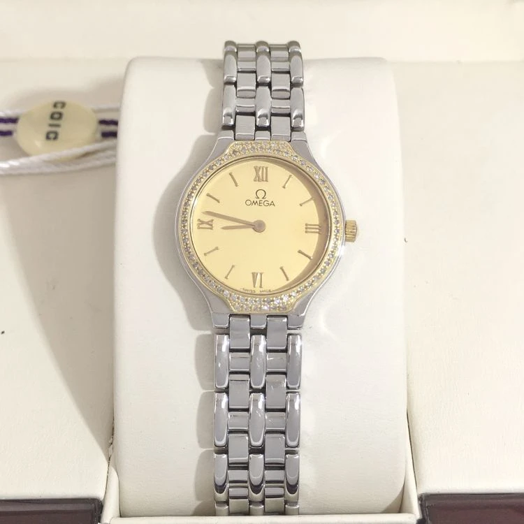 欧米茄/石英表/表径23/CS13625111422/[251221WY]