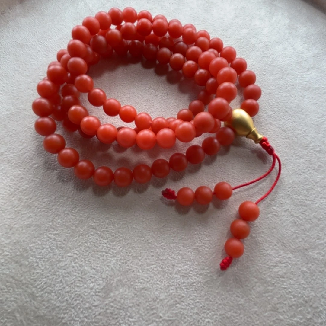 南红玛瑙7➕多圈未镶嵌