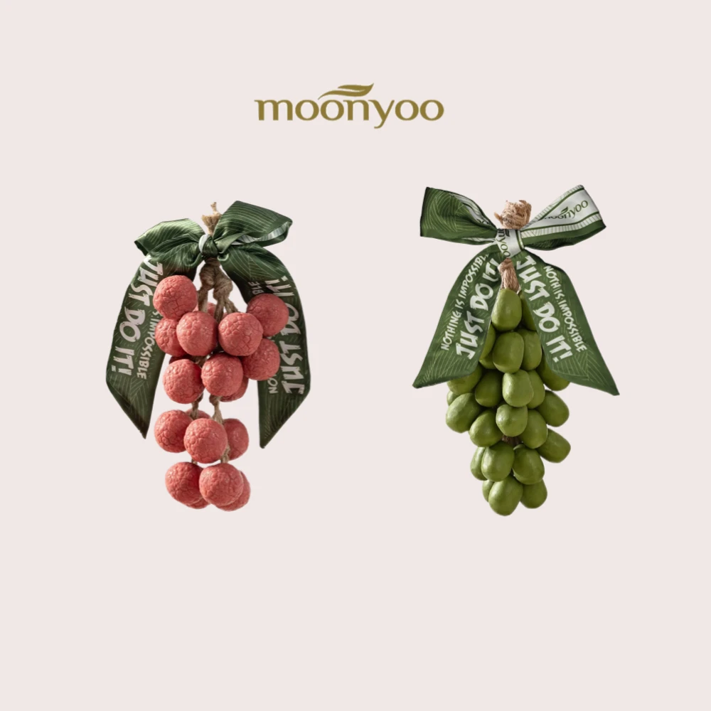 moonyoo葡萄冷制研磨手工香薰皂 圣诞节礼物 车载香薰 葡萄串香皂