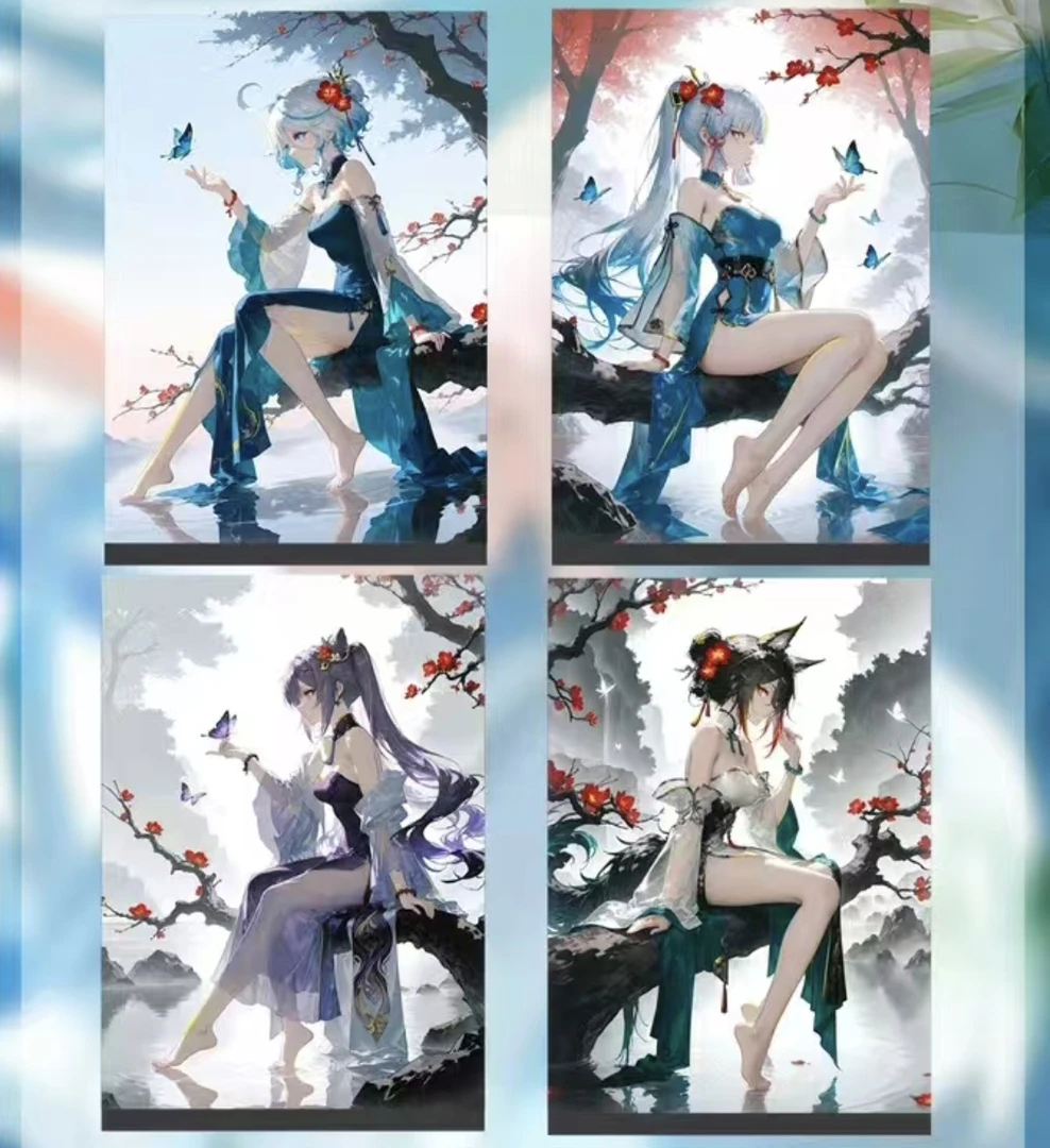 618【宠粉浮浮1k3/2k3】多动漫IP合集盲盒拆卡 二次元收藏卡牌