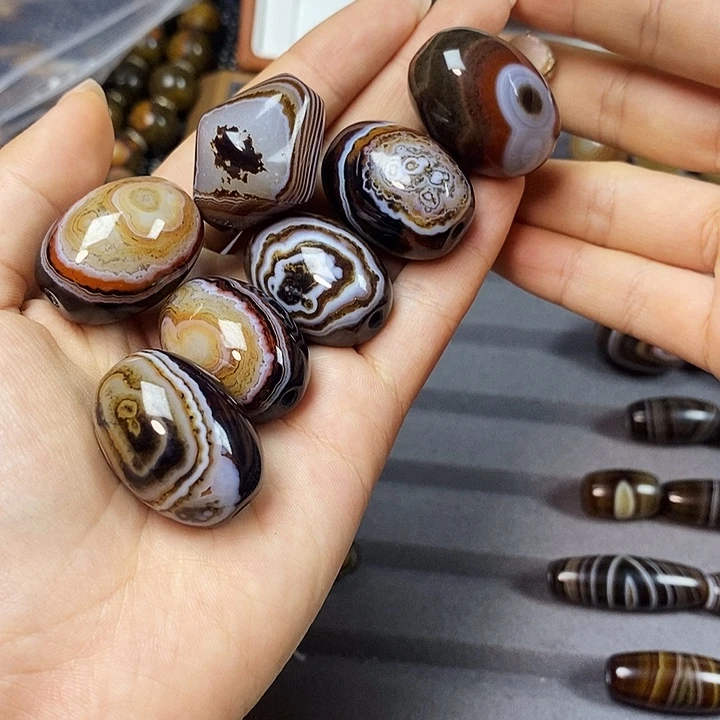 祥***合金玛瑙/玉髓珠宝半成品