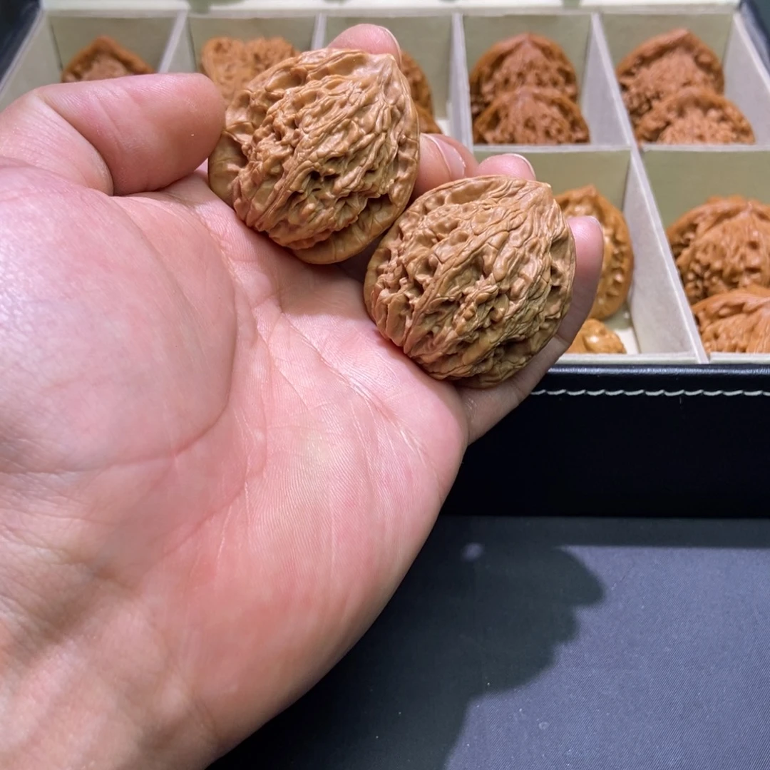吊坠文玩核桃虎头37