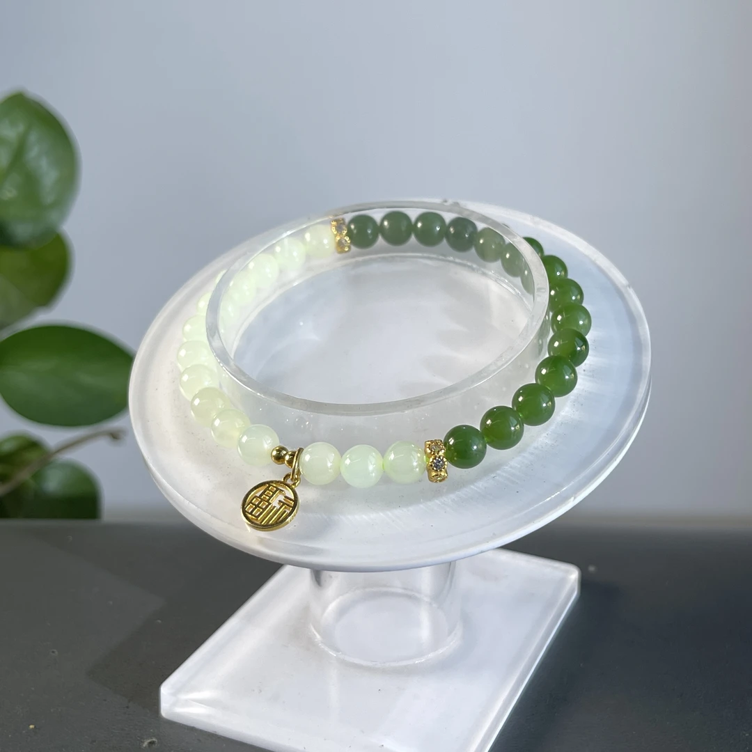 JTA27-08 和田玉-手串（含配饰）