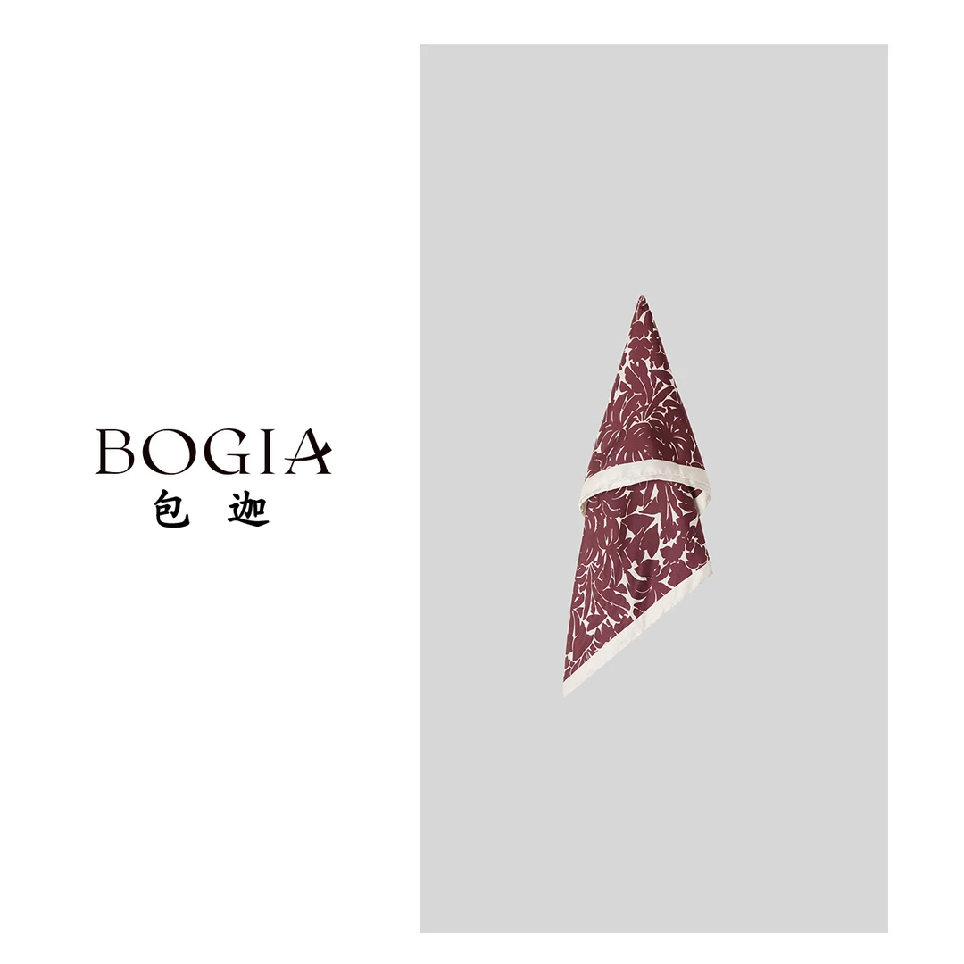 BOGIA桑蚕丝丝巾正方形WAV9129482