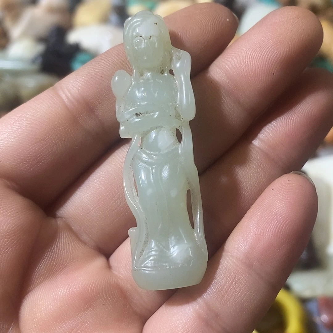 和田玉（糖玉）未镶嵌挂件