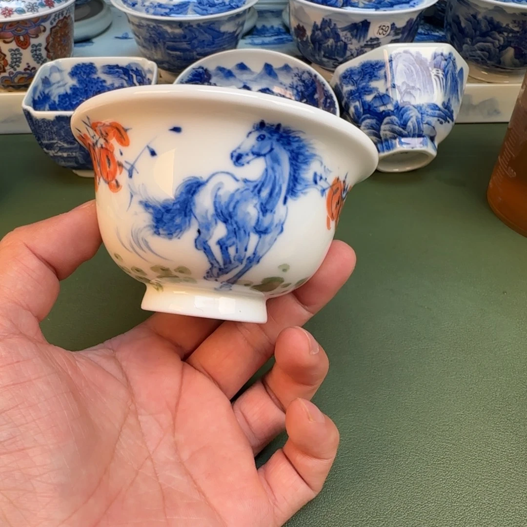 糯***妮纯手工纯手绘茶具石头70