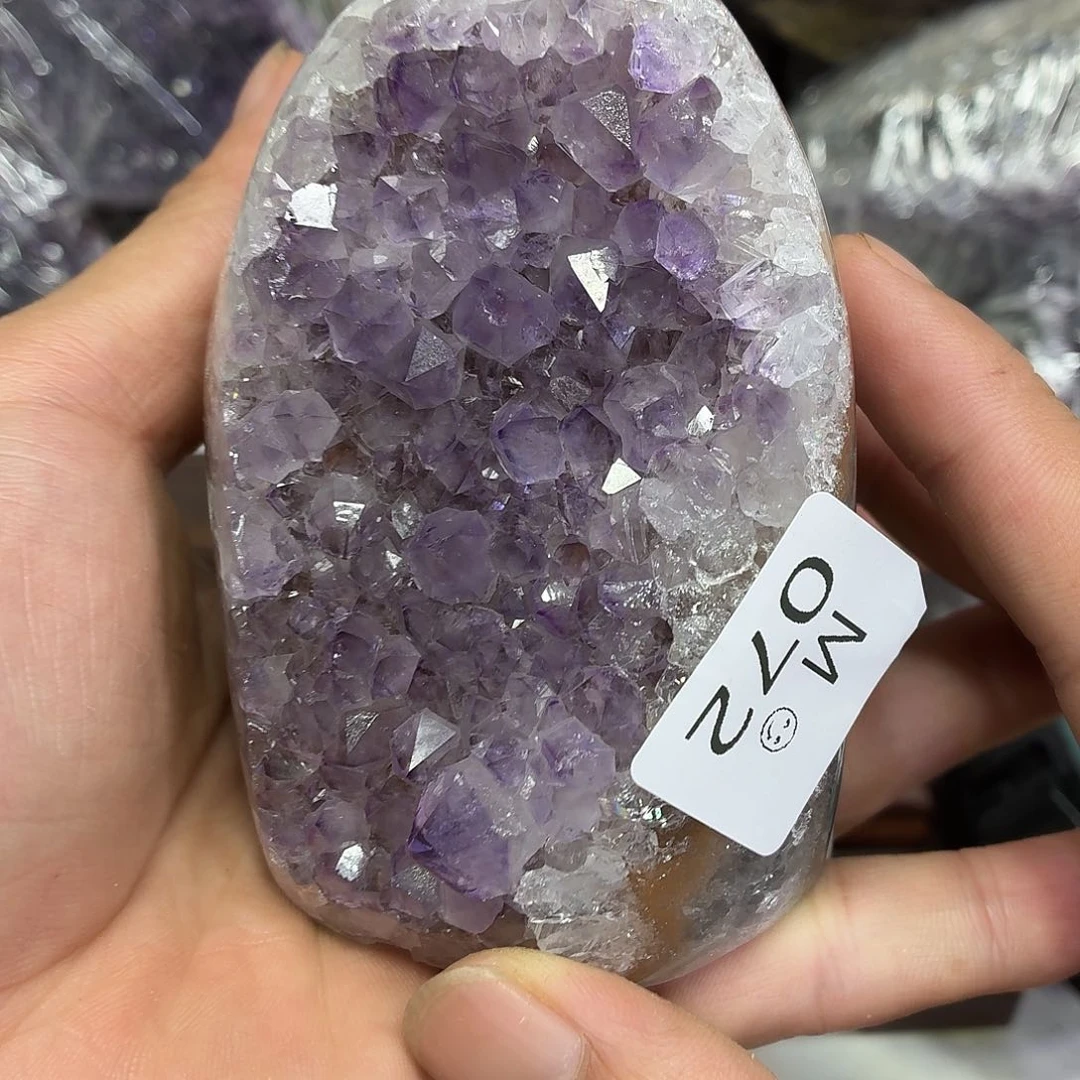 未镶嵌摆件紫晶水晶
