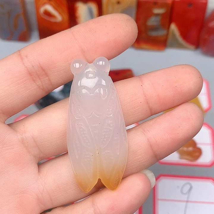 用***3玛瑙/玉髓颈饰未镶嵌