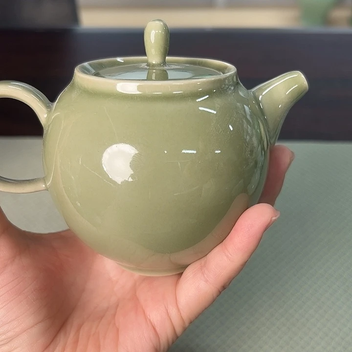 龙泉云间青瓷小米茶器