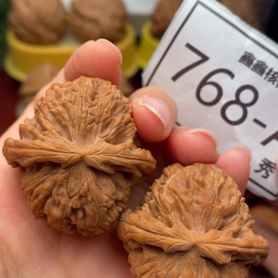 文玩核桃把件白狮子39……