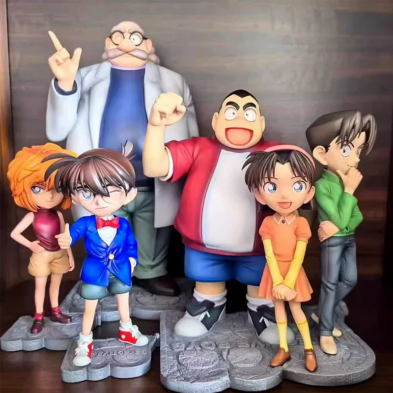 少年名侦探团柯南手办灰原哀步美光彦元太动漫周边模型潮玩摆件男