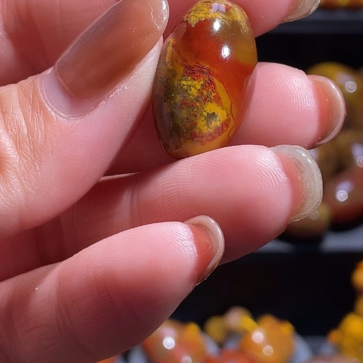 玛瑙/玉髓合金珠宝半成品