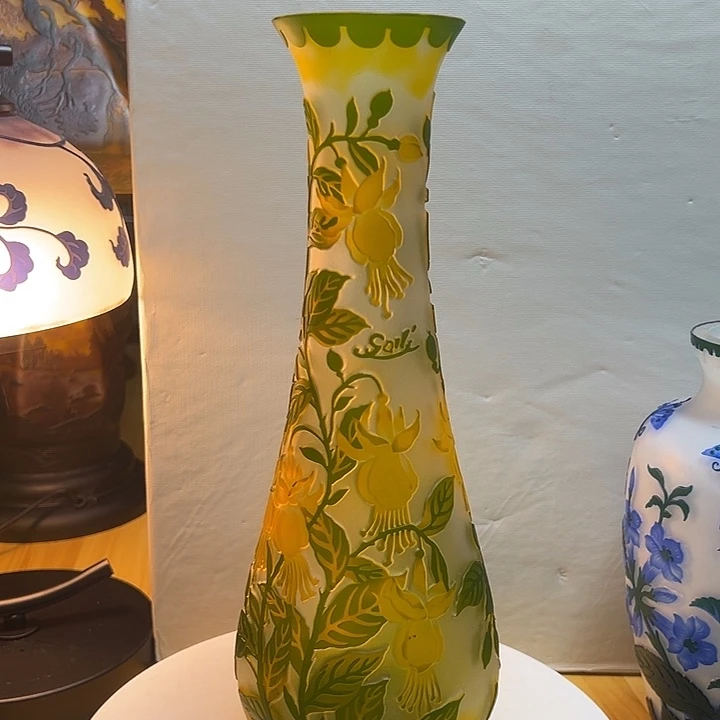 阿*?灯笼花花瓶花器高30口6