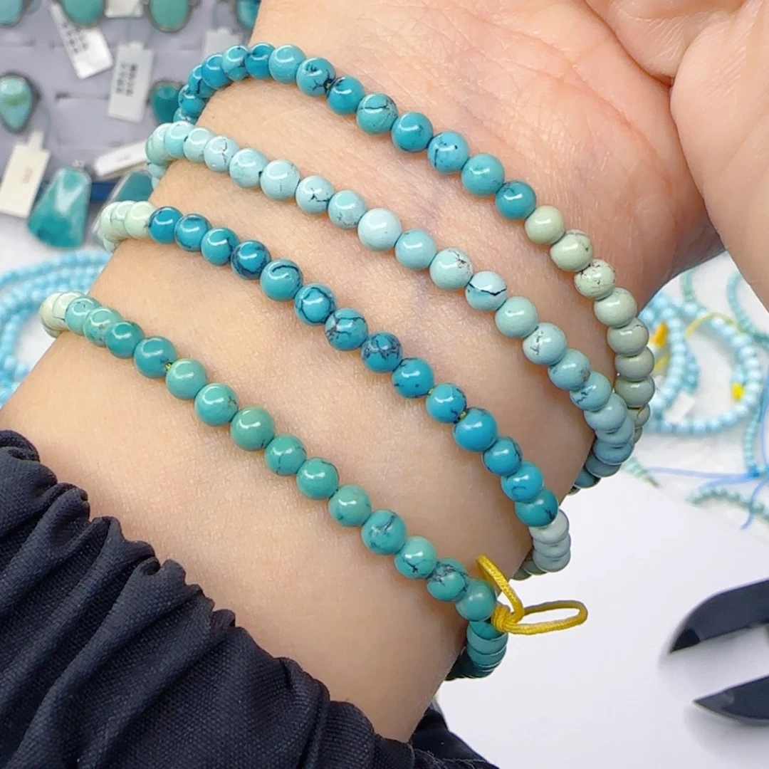 绿松石未镶嵌颈饰